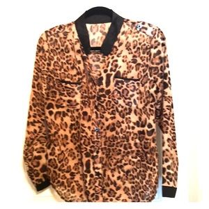 Leopard Blouse
